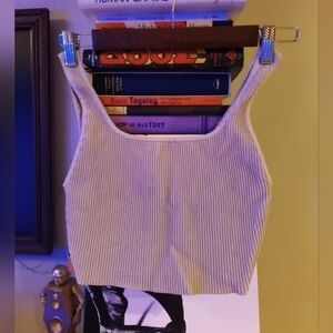 Aritzia Ribbed Crop Top